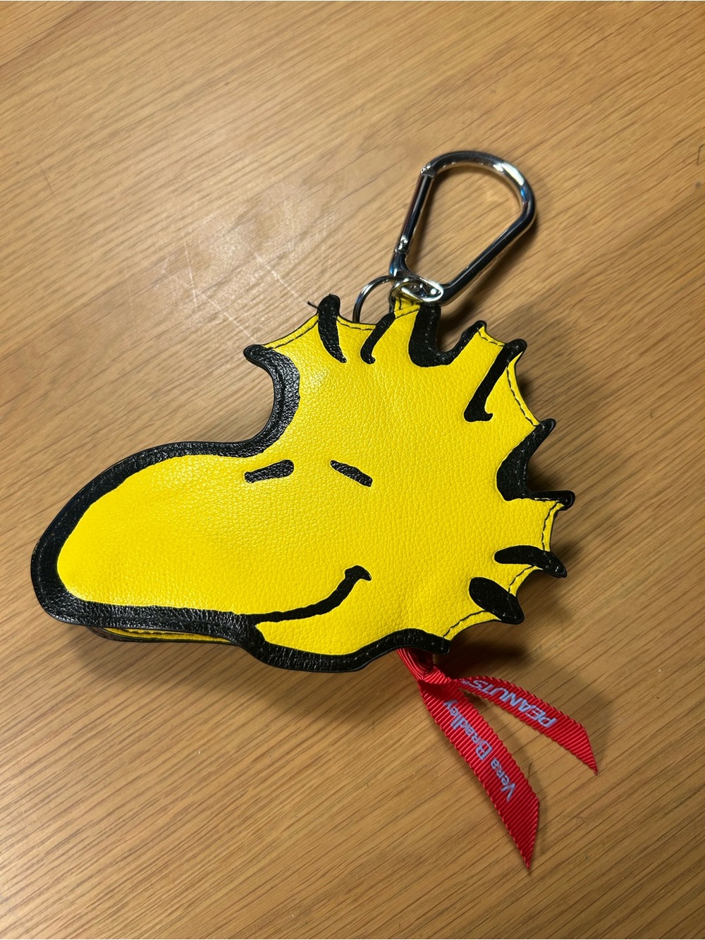 Peanuts x Vera Bradley Woodstock Bird Keychain Clip-On Coin Purse